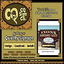 CQ Sign Comapny website - Geneva, NY